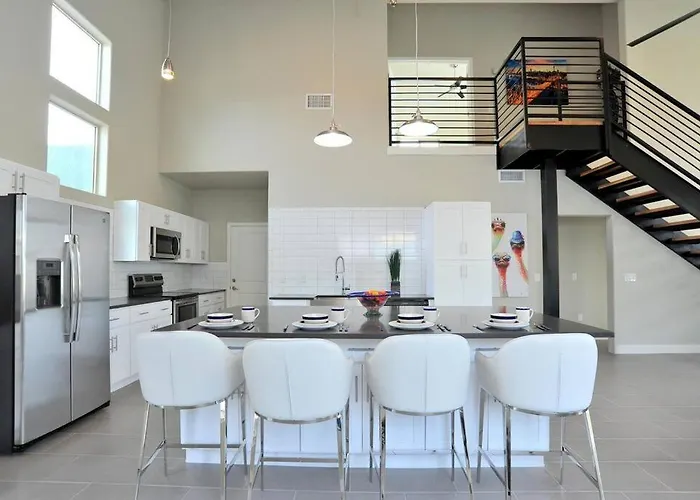 Mid Century Modern Game Holiday home